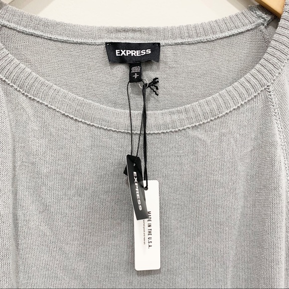 Express Pullover Light Sweatshirt Oversized Top - Picture 3 of 6